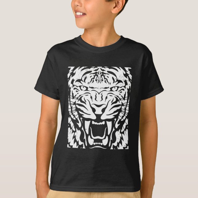 T-shirt Tigre Roulant (Devant)