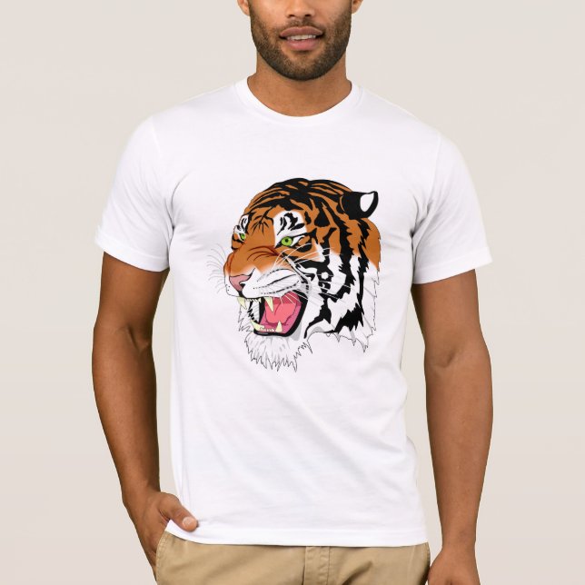 T-shirt Tigre Rugissant (Devant)