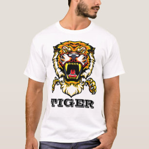 T-shirt Tigre rugissant