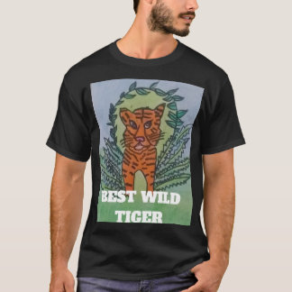 T-shirt Tigre sauvage