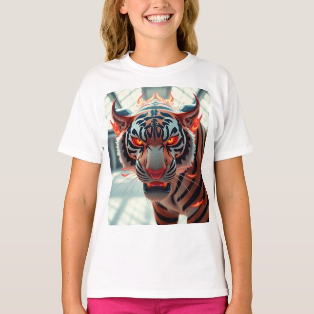 T-shirt Tigre Sauvage (Devant)