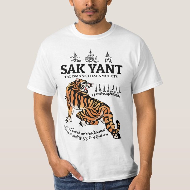 T-shirt Tigre Tattoo Sak Yant (Devant)