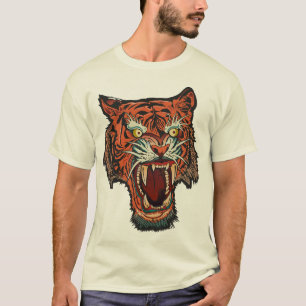 T-shirt tigre tattoo tiger old school