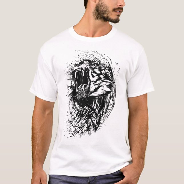 T-shirt Tigre torride (Devant)