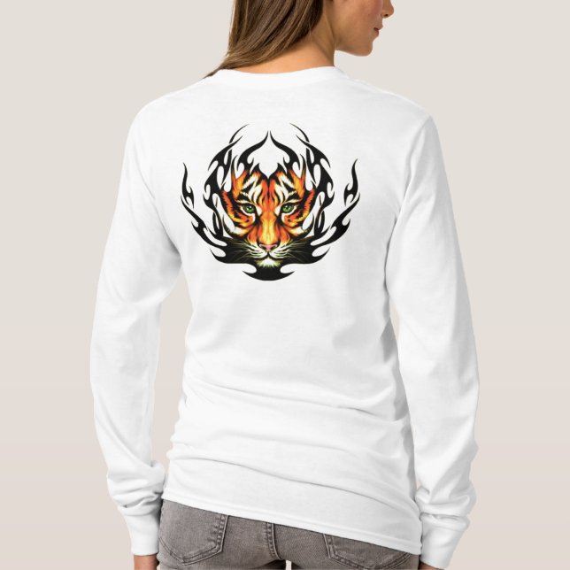 T-shirt Tigre tribal (Dos)