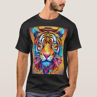 T-shirt Tigre Whimsical Designs