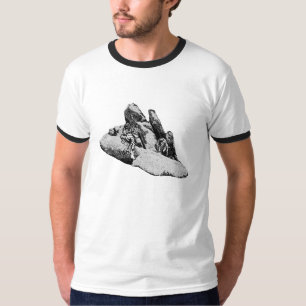 T-shirt Tigres blancs