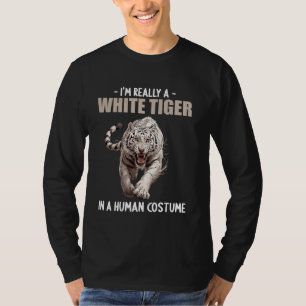 T-shirt Tigres blancs Tigre blanc