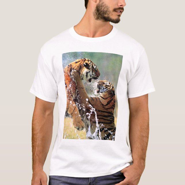 T-SHIRT TIGRES DE COMBAT (Devant)