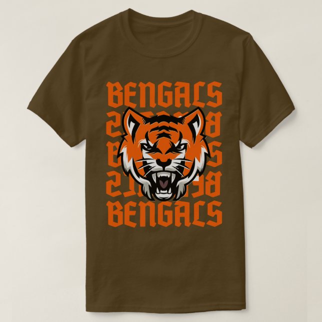 T-shirt Tigres du Bengale (Design devant)