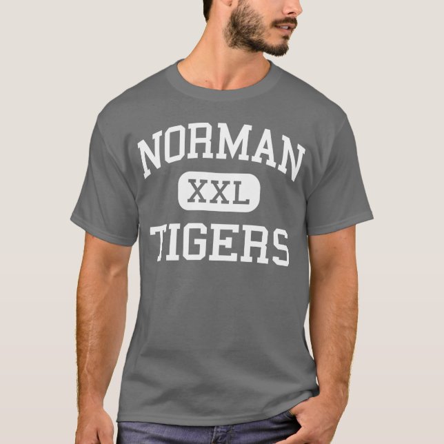 T-shirt - Tigres - lycée normand - Normand l'Oklahoma (Devant)