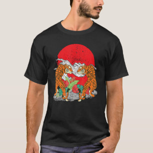 T-shirt Tigres Predator Jungle Animaux Faune Asiatique Tig