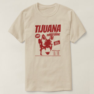 T-shirt Tijuana Donkey Montrer La Légende Urbaine