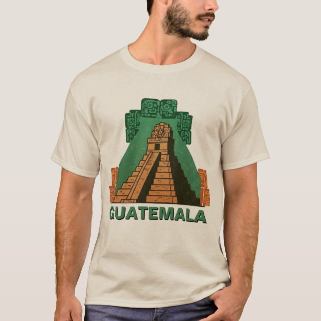 T-shirt Tikal Guatemala Travel (Devant)