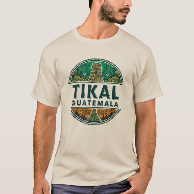 T-shirt Tikal Guatemala Travel (Devant)