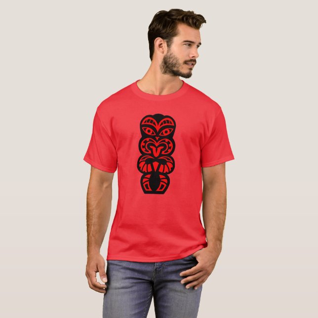 T-shirt Tiki (Devant entier)