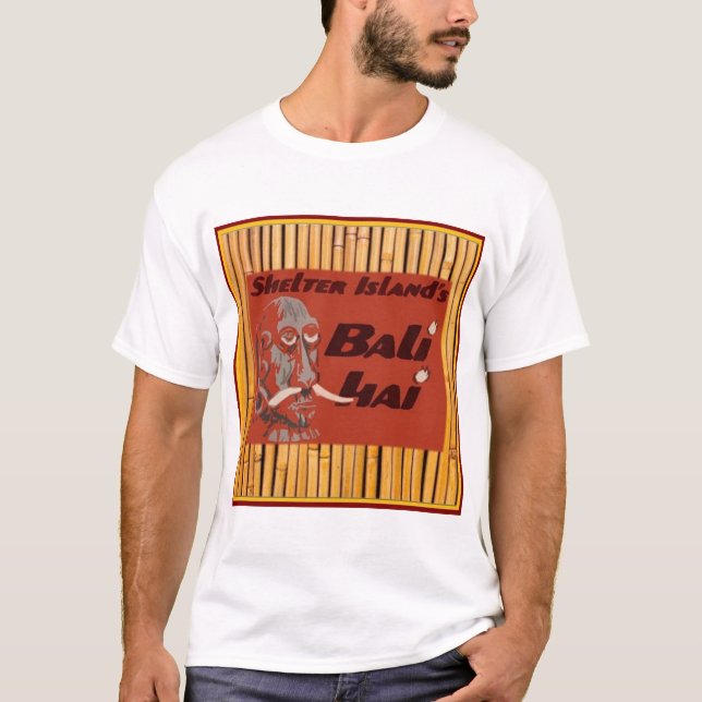 T-shirt Tiki - Bali Hai Bamboo (Devant)
