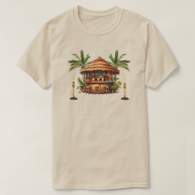 T-shirt Tiki Bar (Design devant)