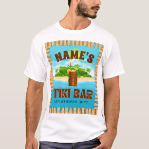 T-shirt Tiki Bar personnalisé