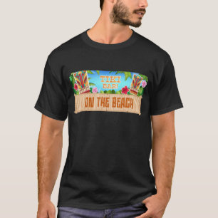 T-shirt Tiki Bar Sur La Plage