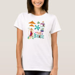 T-shirt Tiki Birds Moderne Vintage Rétro LA BRIDE Personna<br><div class="desc">Vous pouvez customiser avec ou sans votre propre texte</div>