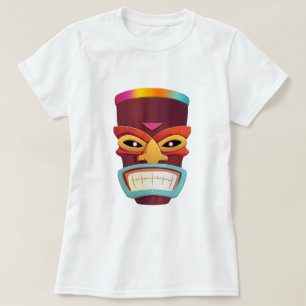 T-shirt Tiki coloré