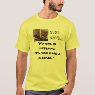 T-shirt Tiki dit