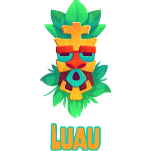T-shirt Tiki Luau
