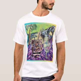 T-shirt Tiki & Luau