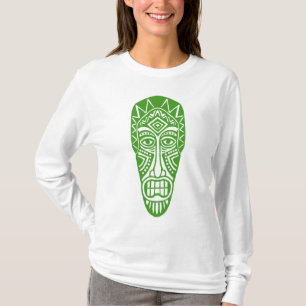T-shirt Tiki Mask II - Avocado