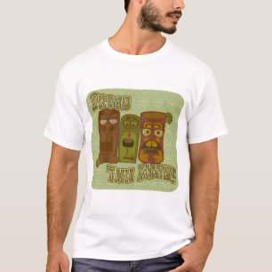 T-shirt Tiki Nerd Goofy Tropical Mid-Century Culture Moto