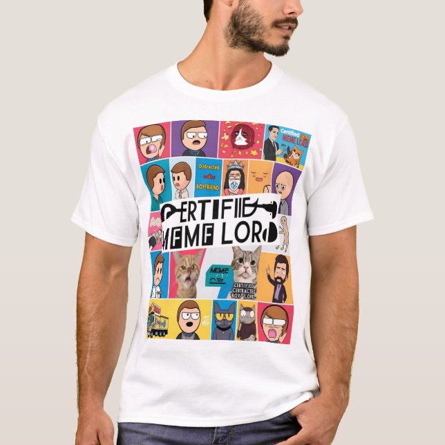 T-shirt TikTok chemise de mode mème 2025 (Devant)