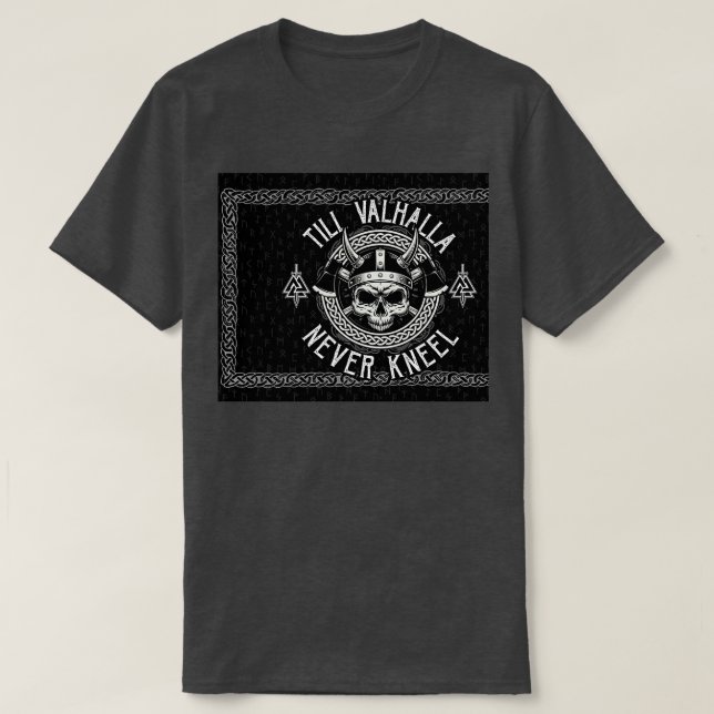 T-shirt Til Valhalla (Design devant)
