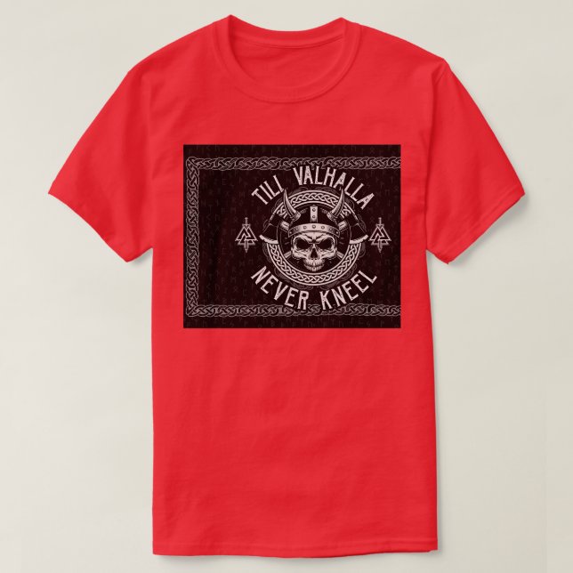 T-shirt Til Valhalla 2 (Design devant)