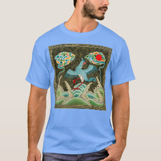 T-SHIRT TILE D'OISEAU DE DRAGON CHINOIS