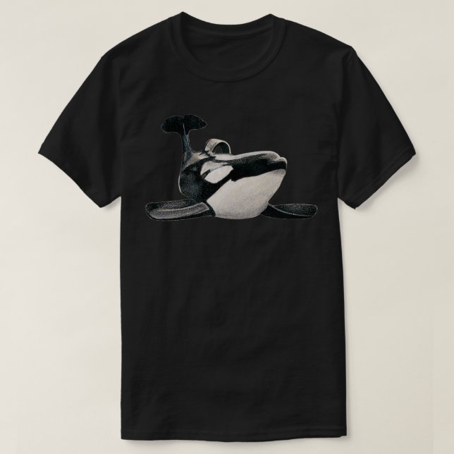 T-shirt Tilikum, la baleine tueuse (Design devant)