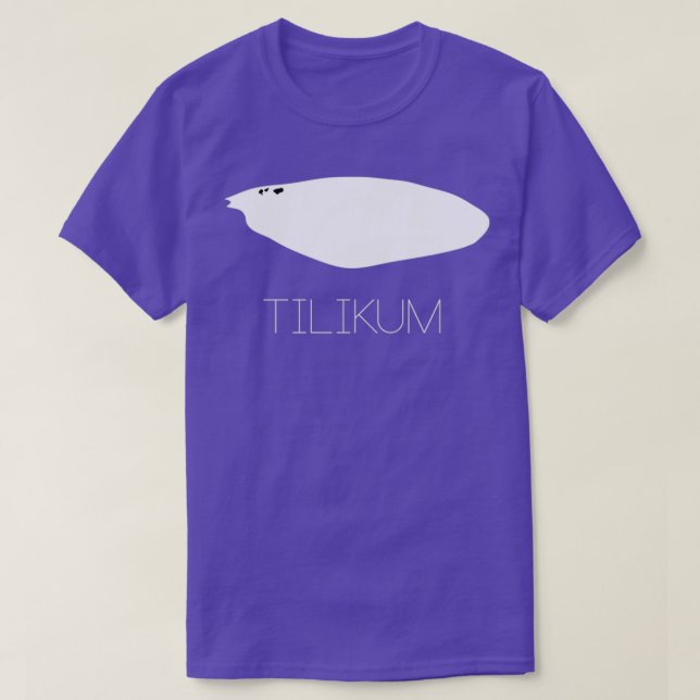 T-shirt Tilikum Orca Eyepatch Version 1 (Design devant)