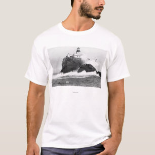 T-shirt Tillamook, phare de l'Orégon près de bord de la
