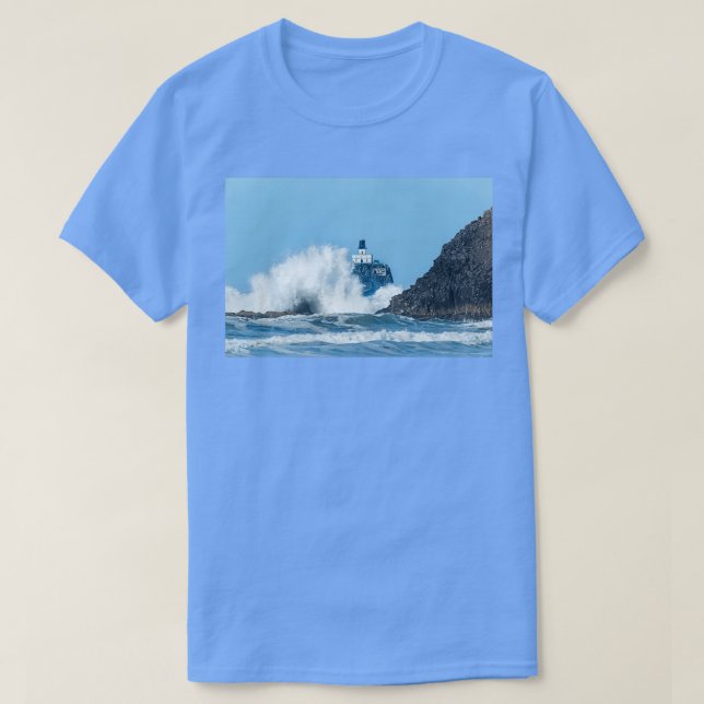 T-shirt Tillamook Rock Lighthouse Oregon Terrible Tilly (Design devant)