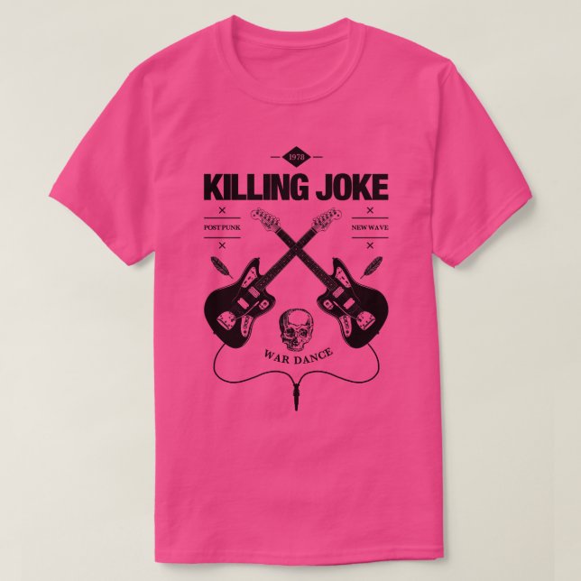 T-shirt Tilling Joke Guitar Logo Vintage (Design devant)