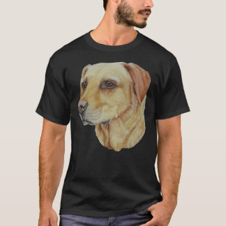 T-shirt Tilly Le Labrador Jaune