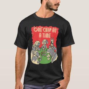 T-shirt Tilt It to Pot Poker Casino jeu de cartes de jeu
