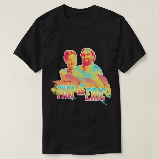 T-shirt Tim Et Eric Tim et Eric - 80s (Design devant)