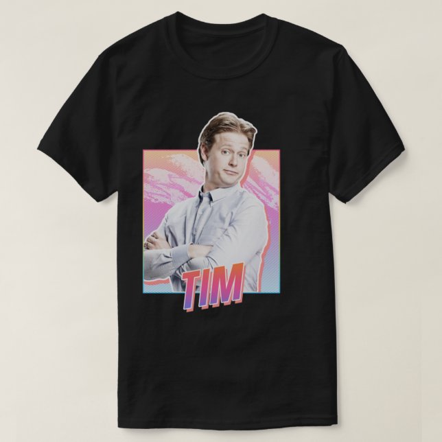 T-shirt Tim Et Eric Tim Heidecker - Retro (Design devant)