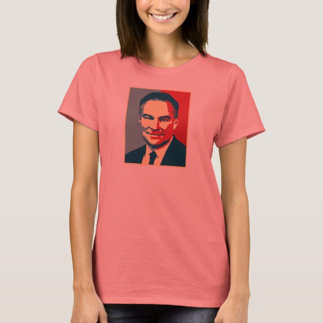 T-SHIRT TIM KAINE - POSTER - (Devant)