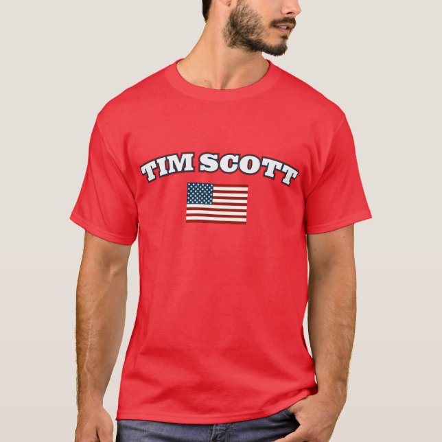 T-shirt Tim Scott pour l'Amérique (Devant)