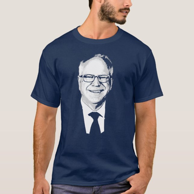 T-shirt Tim Walz (Devant)