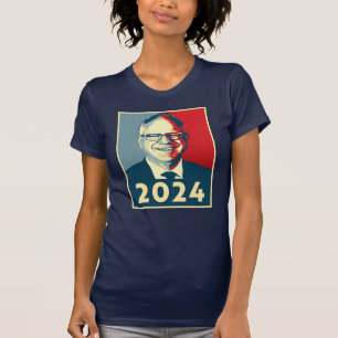 T-shirt Tim Walz 2024