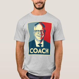 T-shirt Tim Walz COACH