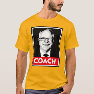 T-shirt Tim Walz COACH